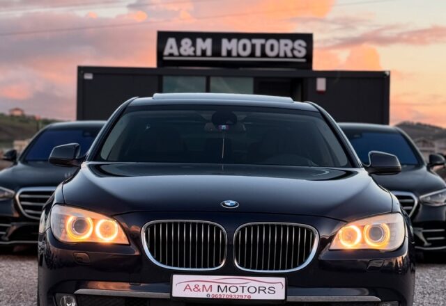 BMW Seria 7 Modeli 740LD Individual 2012